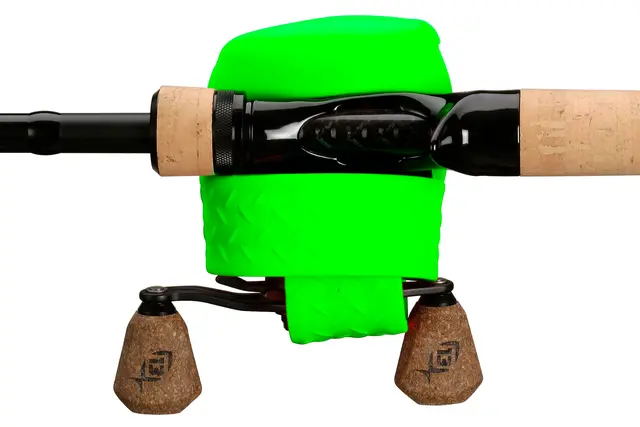 13 Fishing Skull Cap Lime Gummi beskyttelse til sneller 