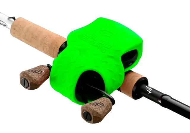 13 Fishing Skull Cap Lime Gummi beskyttelse til sneller 