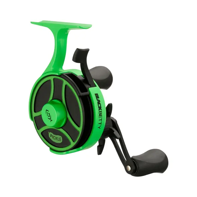 13 FISHING Black Betty Freefall Ghost Radioactive 2.5 LH 