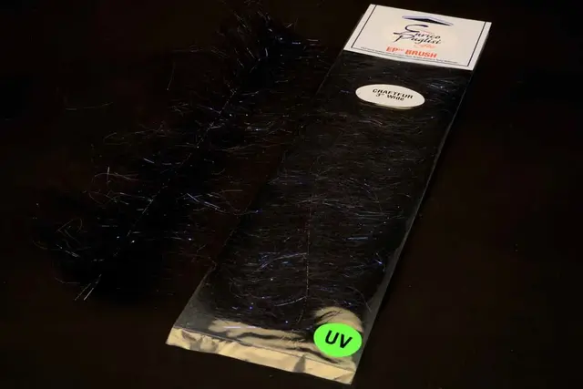 EP Craft Fur Brush Black/Black Enrico Puglisi 