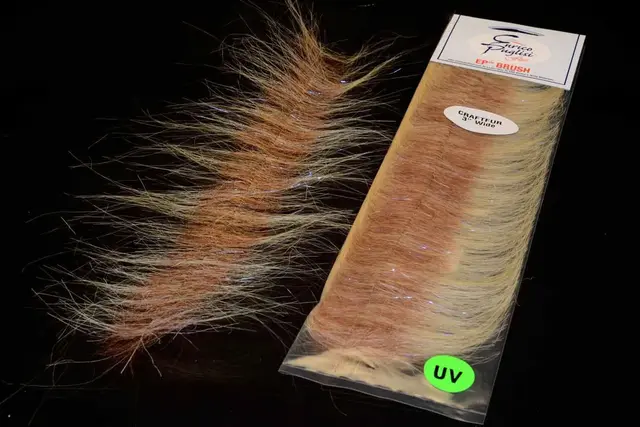 EP Craft Fur Brush Sand/Brown Enrico Puglisi 