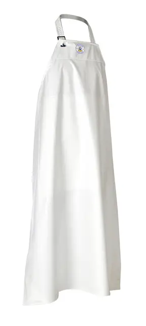 Aalesund Vigra forkle Til slakt og filletering, hvit 