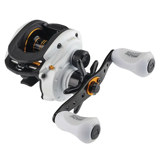Abu Garcia Max Pro Left Baitcastsnelle med grafittramme 