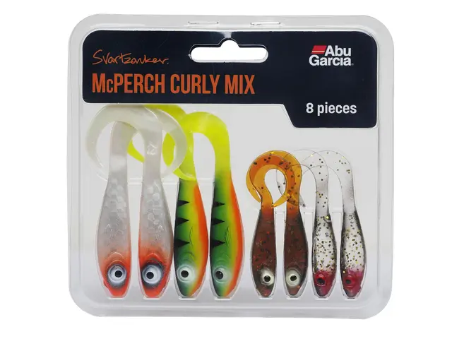 Abu Garcia Svartzonker McPerch Curly Mix Det beste av Svartzonker McPerch 