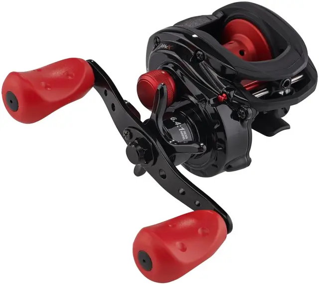 Abu Garcia Max X Low Profile Reel RH Baitcastsnelle perfekt for nybegynner 