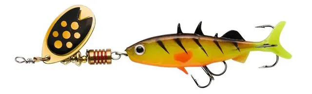 Abu Garcia FA Stickle Spinner 10cm Fire Perch 