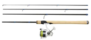 Abu Garcia Twilight &#216;rret Combo 4-delt haspelsett 9&#39;6&quot; 3-15g