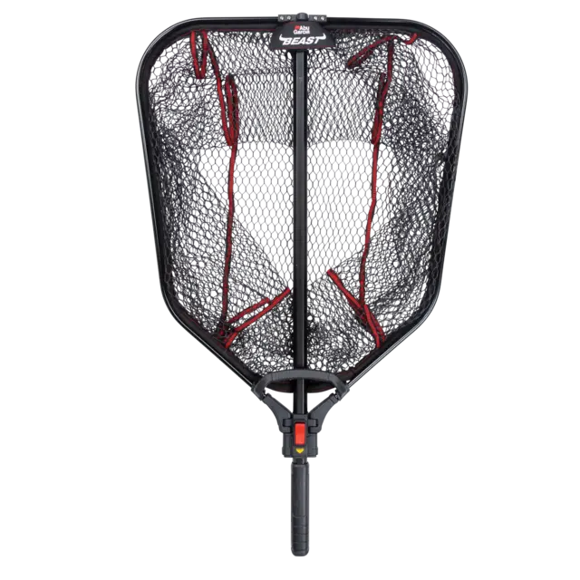 Abu Garcia Beast Net Foldable M 70x60cm Foldbar sammenleggbar håv med gumminett 