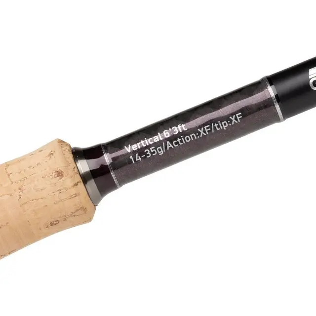 Abu Garcia Spike Pro Vertical 6'3" 14-35g lett og følsom til abbor 