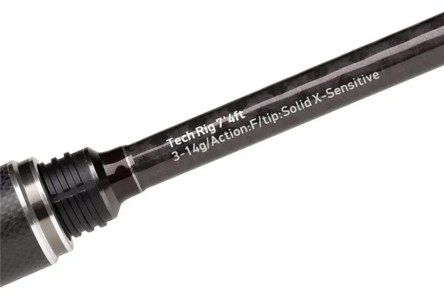 Abu Garcia Spike Pro Tech Rig 7'4" 3-14g Konseptstang for dedikerte abborfiskere 