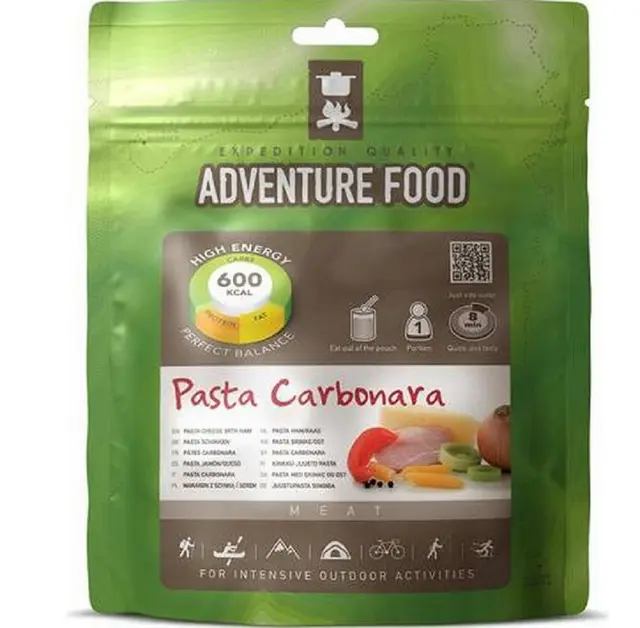 Adventure Food Pasta Carbonara Høy energi - 600kcal 