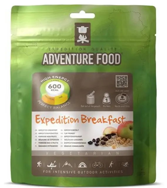 Adventure Food Tur Frokost Expedition Høy energi - 600kcal 