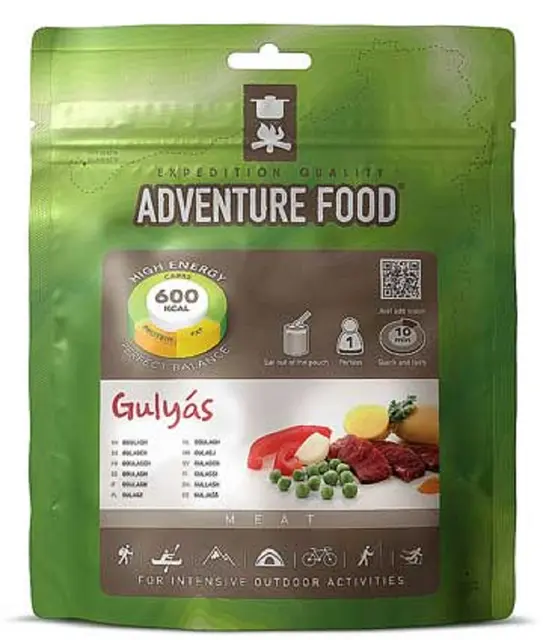 Adventure Food Gulasj Høy energi - 600kcal 