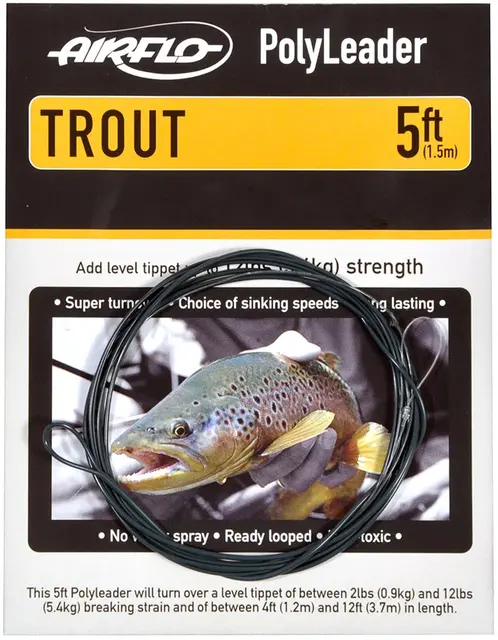 Airflo Trout polyleader 10' Extra Super Fast Sink 