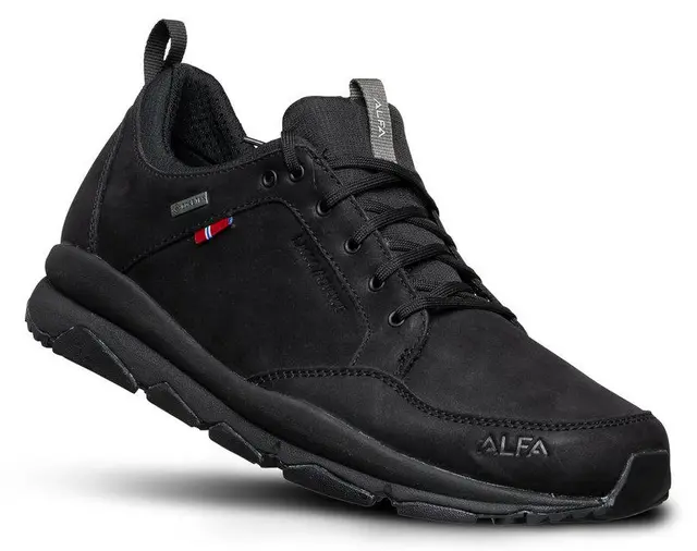 Alfa Laggo LR Advance GTX W Black 36 Robust fritidssko til hverdagsbruk 