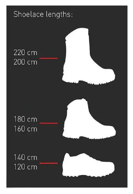 Alfa skolisser 120cm Til Alfa tursko, fjell- og jaktstøvler 