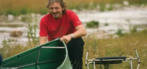 Ally Packsack med bæreseler Sekk for å transportere Ally kano 