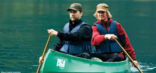 Ally Packsack med bæreseler Sekk for å transportere Ally kano 