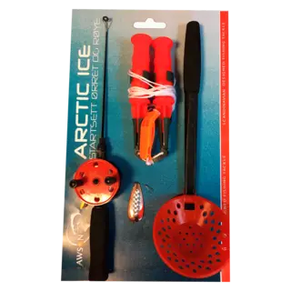 Arctic Ice Startsett &#216;rret og R&#248;ye Isfiskesett