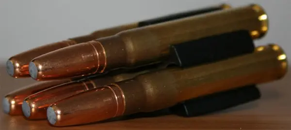 Baggen Patronholder Standard Grønn patronholder for 5 patroner 