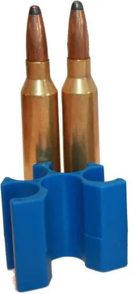 Baggen Patronholder Magnum Blå patronholder for 5 patroner 