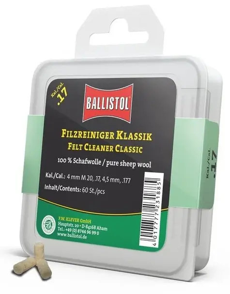 Ballistol Pussepropper .17 Velg riktig kaliber 