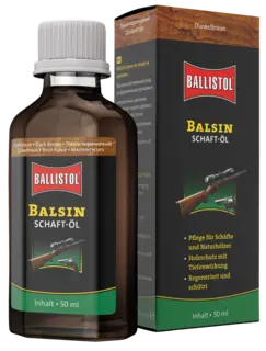 Ballistol BALSIN 50ml Brun Uts&#248;kt stokkolje og trebeskyttelse