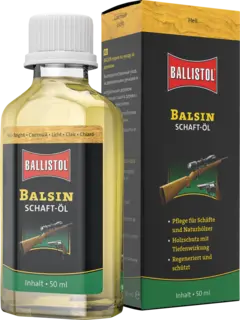 Ballistol BALSIN 50ml Lys Uts&#248;kt klar stokkolje og trebeskyttelse