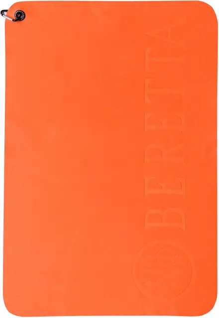 Beretta Shooting Towel Orange Fluo Skytehåndkle for sportsskyttere 