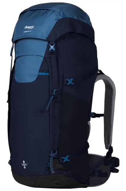 Bergans Trollhetta V5 75L Blue 2-i-1 tursekk med integrert dagstursekk 