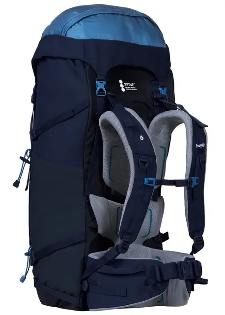 Bergans Trollhetta V5 75L Blue 2-i-1 tursekk med integrert dagstursekk 