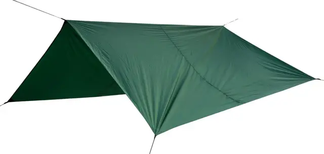 Bergans Tarp Large 4,4 x 4,4m Fleksibel tarp for enkel overnatting 