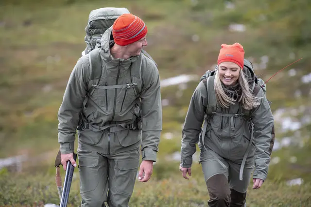 Bergans Hogna V2 2L Jacket M Green Mud/Dark Wood Brown 