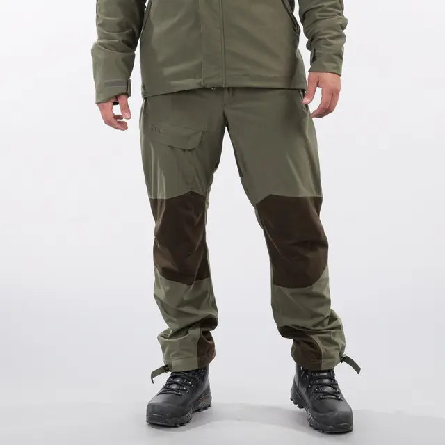 Bergans Hogna V2 2L Pants M Green Mud/Dark Wood Brown 