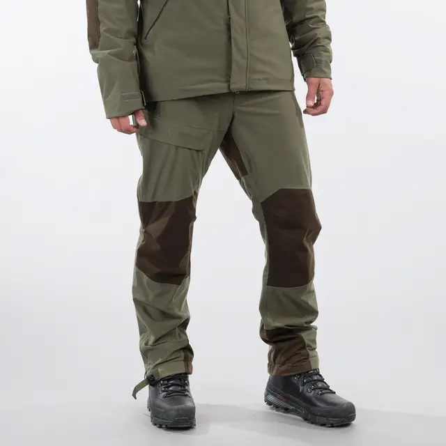 Bergans Hogna V2 2L Pants M Green Mud/Dark Wood Brown 