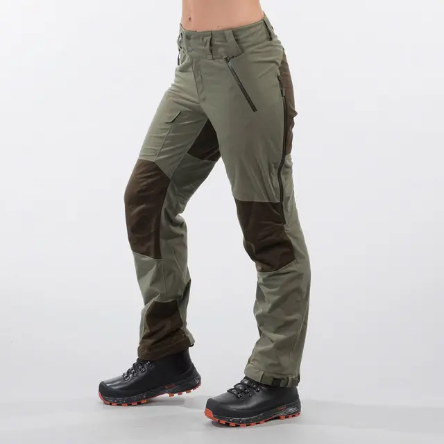 Bergans Hogna V2 2L Pants M Green Mud/Dark Wood Brown 