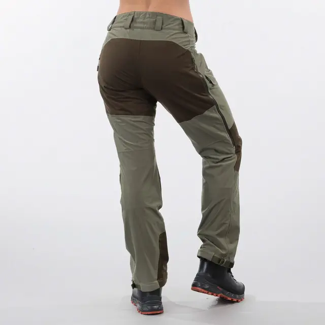 Bergans Hogna V2 2L Pants M Green Mud/Dark Wood Brown 