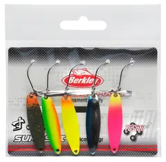 Berkley Area Game Spoons SUKOSHI 5-pack Langtkastende sluk med tett bevegelse