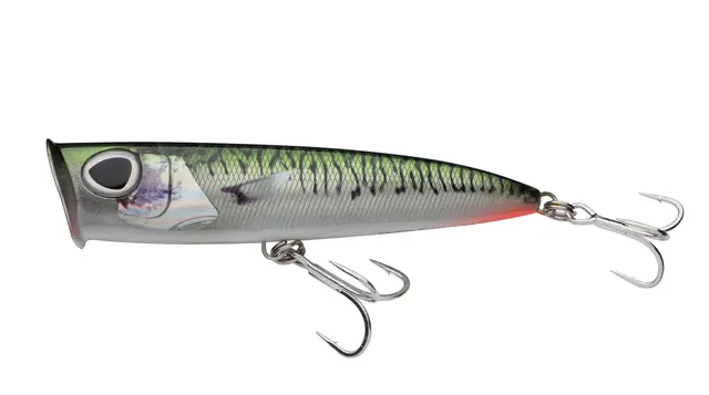 Berkley DEX Mullet Popper GreenMack 14,5 Popper for store saltvannspredatorer 