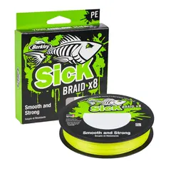 Berkley Sick Braid 150m 0,06mm Green H&#248;yytelses supermykt multifilament sn&#248;re