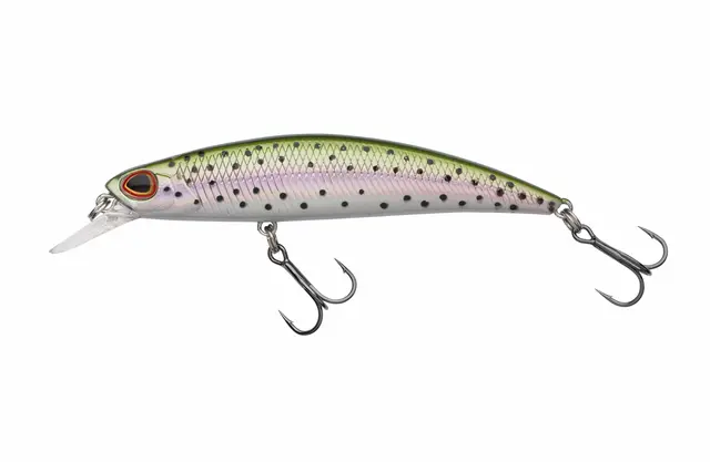Berkley DEX Bullet Jerk 8cm RainbowTrout Wobbler for raske predatorer 