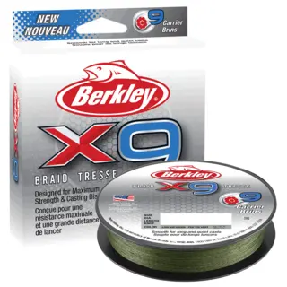 Berkley X9 150m Low-Vis Green