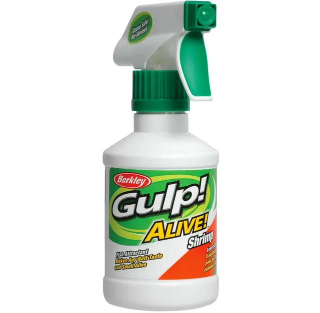 Berkley Gulp Alive Spray Shrimp / Reke Fiskeattraktor 