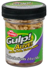 Berkley Gulp Alive &quot;Waxies&quot; maggot White