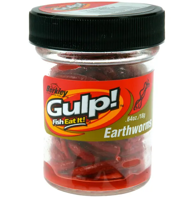 Berkley Gulp Meitemark 10cm Rød 