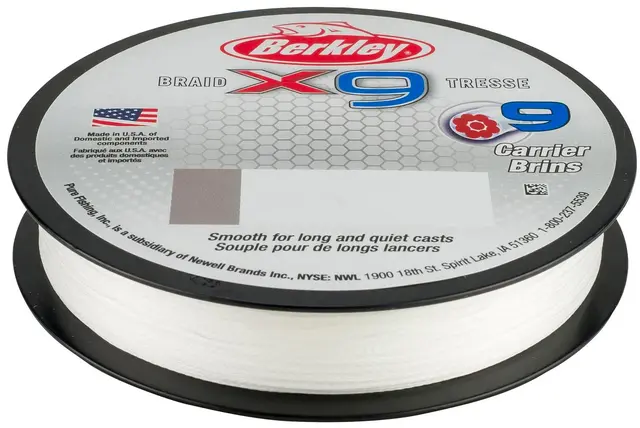 Berkley X9 Braid 150m 0,12 mm Crystal 