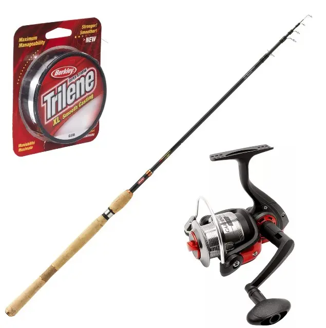 Berkley Lightning HT Tele 7' 3-15g Pakke med Abu Cardinal 52 og Trilene 