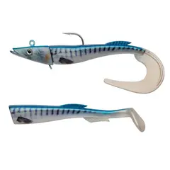 Berkley Power Sandeel Real Mackerel 130g Fisk m&#229;lrettet med kvalitets gummi jigg