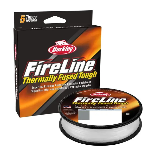 Berkley FireLine Fused Original 0,10mm Forbedret multifilament 300m, Crystal 