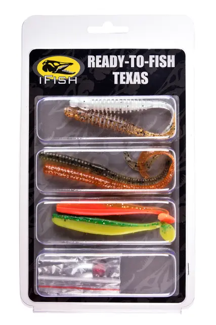 iFish Ready-To-Fish Texas Ferdig agnpakke 